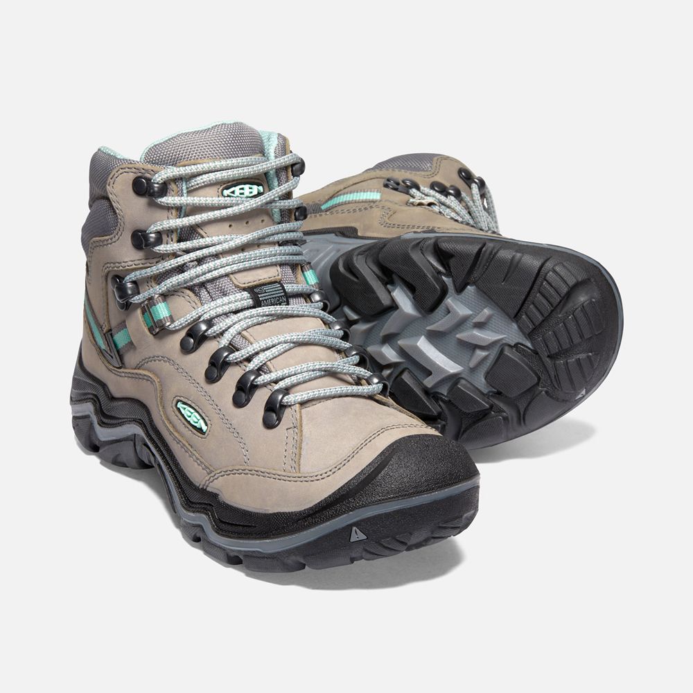 Keen Outdoor Bot Kadın Gri - Durand Ii Waterproof - Türkiye MHXU67928